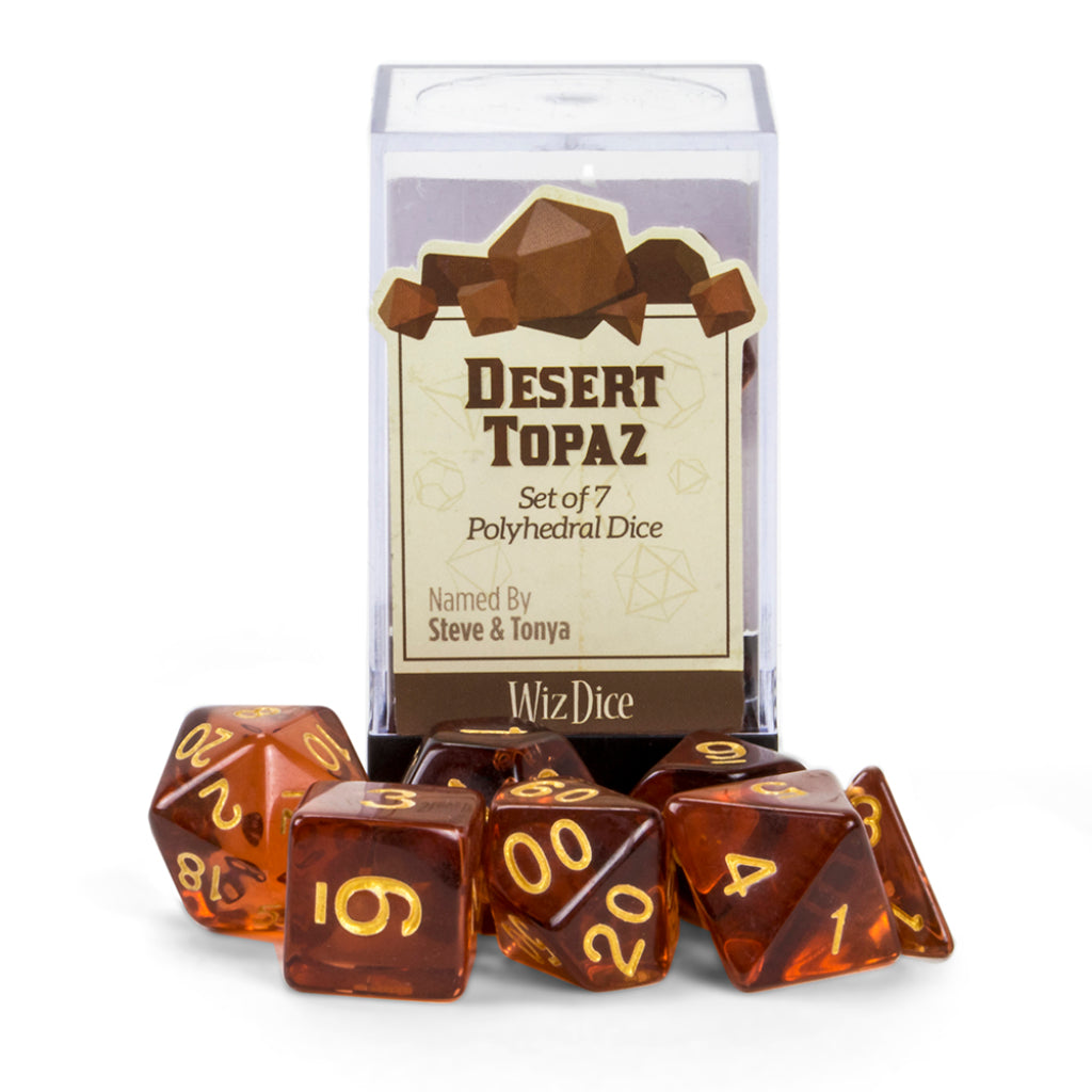 Topaz on sale dice set